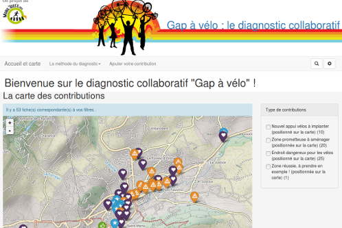 Lire la suite à propos de l’article Diagnostic participatif de la cyclabilité à Gap