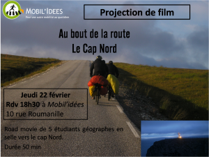 Lire la suite à propos de l’article Projection apéro « Au bout de la route, le Cap Nord »