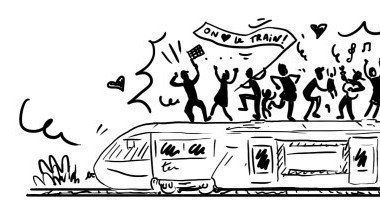 Lire la suite à propos de l’article Mobilisation (à vélo!) pour le train samedi 9 novembre à 11h au rond-point du Cèdre !