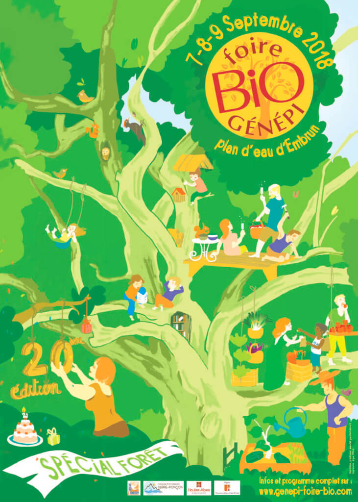 You are currently viewing Foire bio Génépi 8 et 9 septembre au Plan d’eau d’Embrun