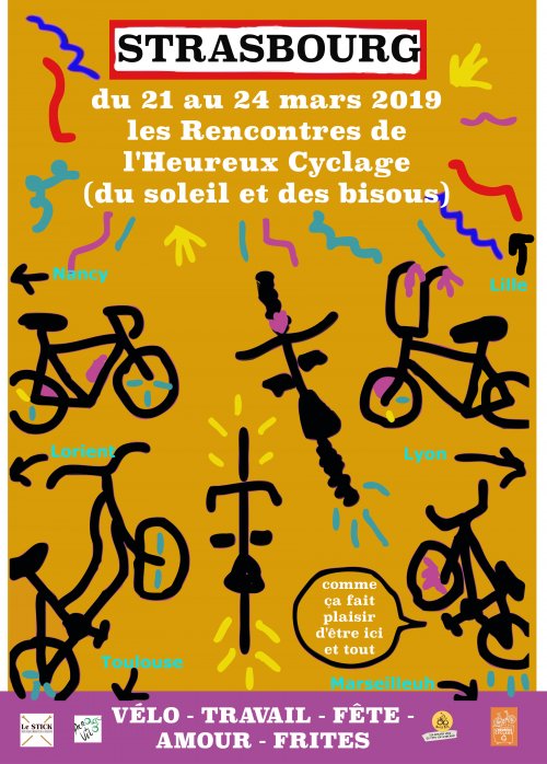 Lire la suite à propos de l’article Mobil’Idées était présente aux 11èmes rencontres de l’Heureux cyclage à Strasbourg et vous raconte….