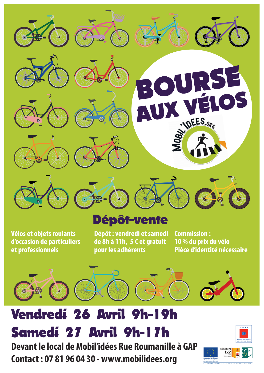 You are currently viewing Bourse aux vélos de printemps les 26 et 27 avril !