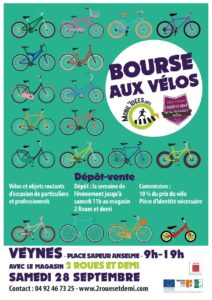 Bourse aux vélos à Veynes le 28 septembre !