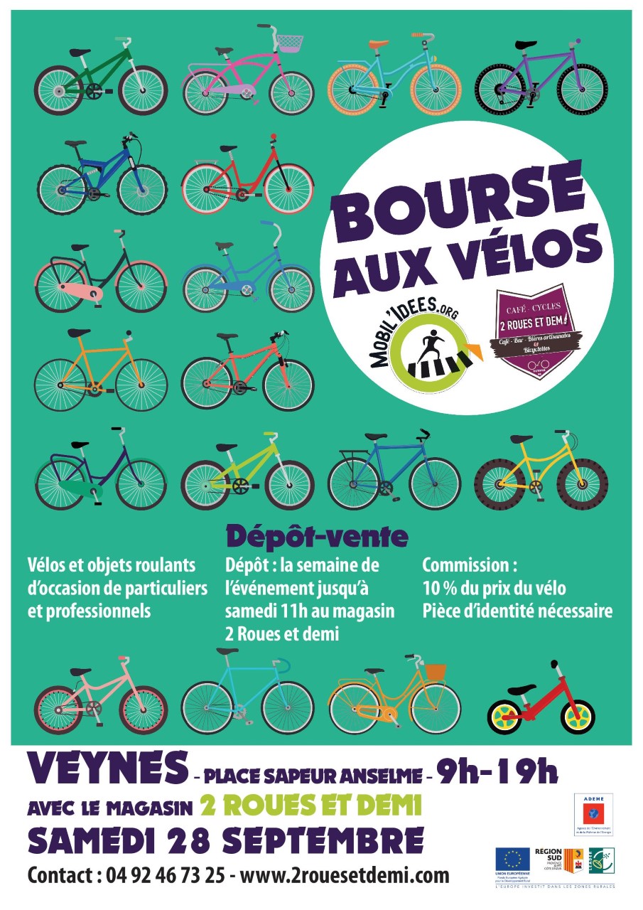 You are currently viewing Bourse aux vélos à Veynes le 28 septembre !