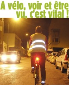 Lire la suite à propos de l’article « Cycliste Brillez », automobilistes levez le pied