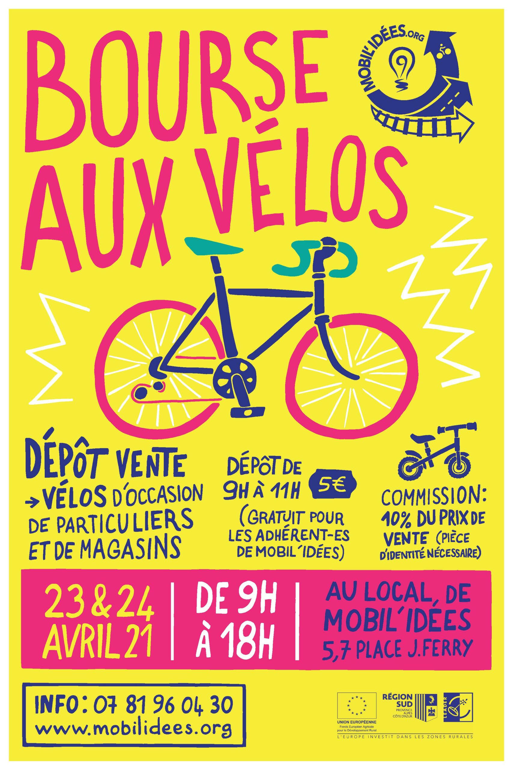 You are currently viewing Bourse aux vélos pour le printemps de Mobil’idées !