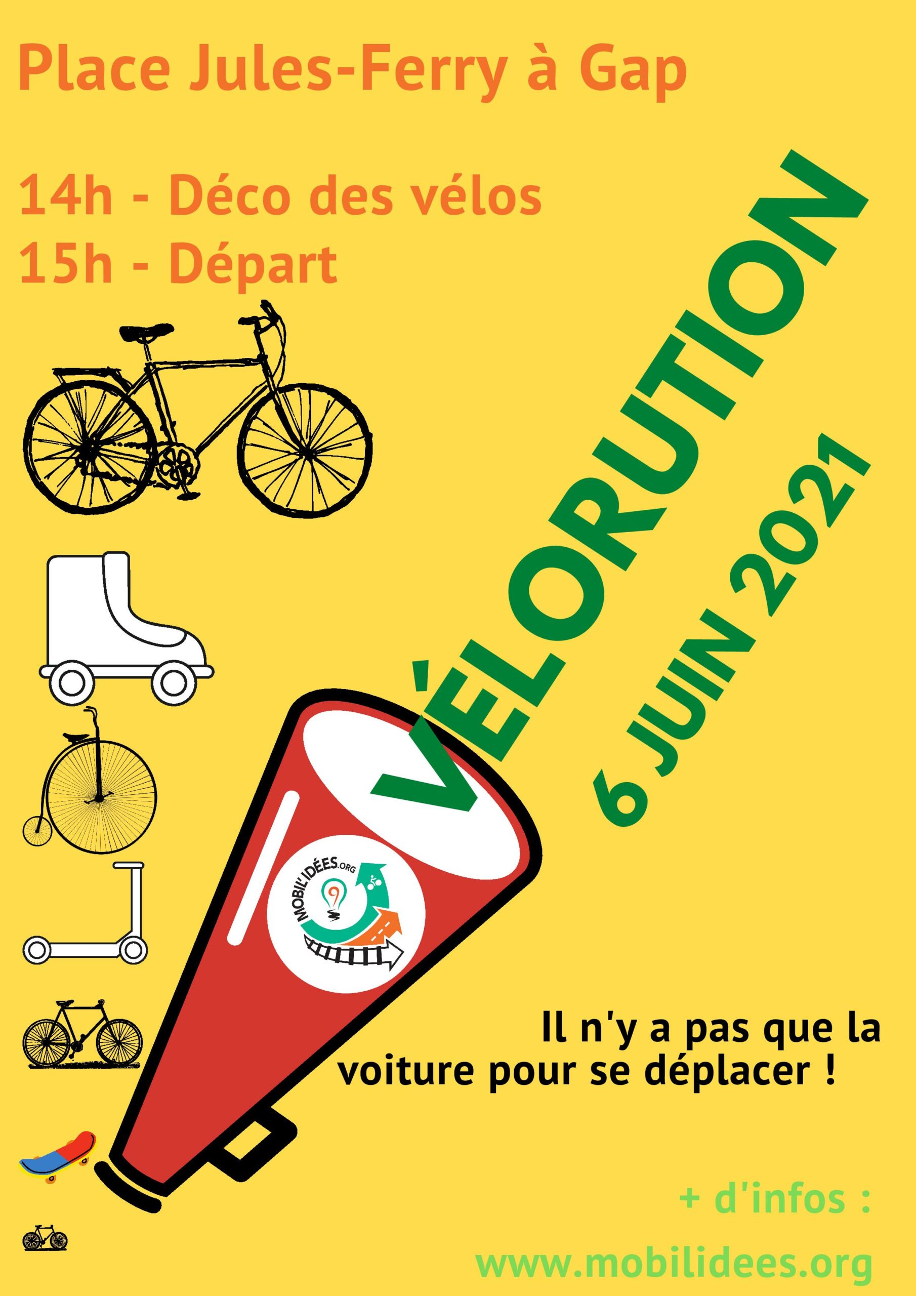 You are currently viewing Parlons du vélo dans les Hautes-Alpes – le 6 Juin c’est la Vélorution