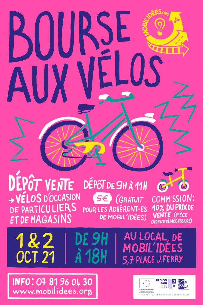 You are currently viewing BOURSE AUX VÉLOS D’OCTOBRE 2021