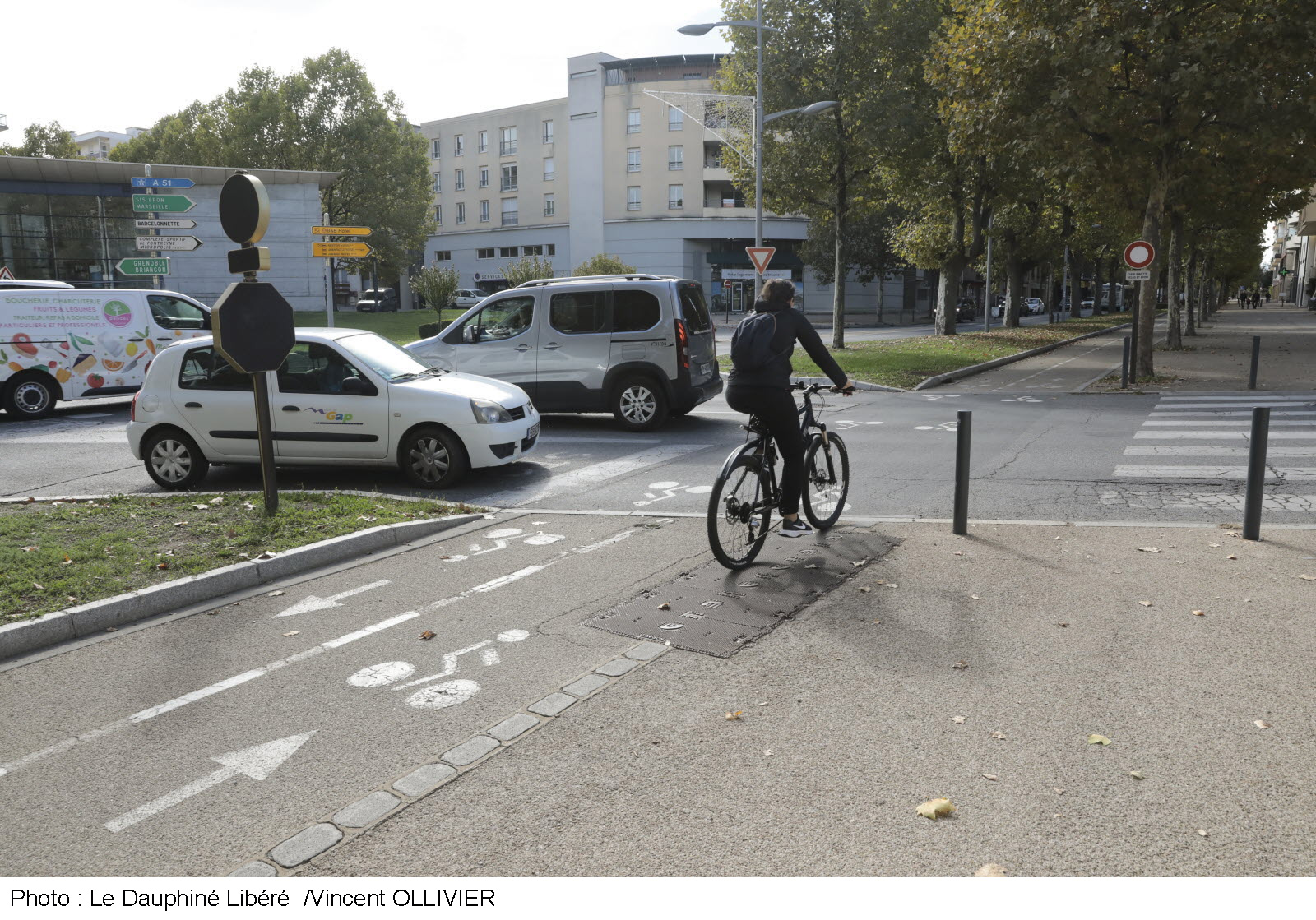 You are currently viewing Les aménagements cyclables à Gap : un article du Dauphiné Libéré