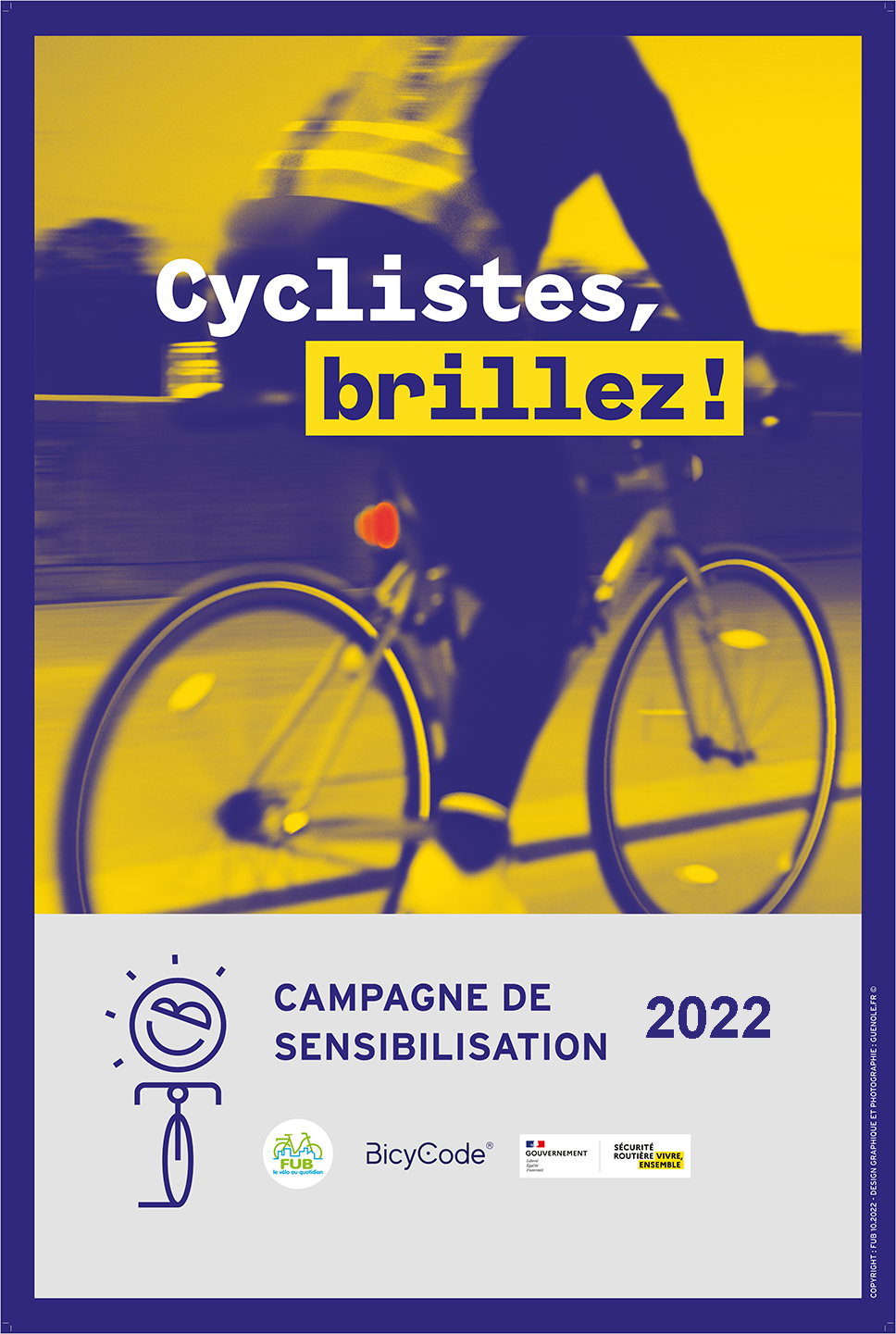 Rouler de nuit à vélo : Brillez ! – Mobil'idées