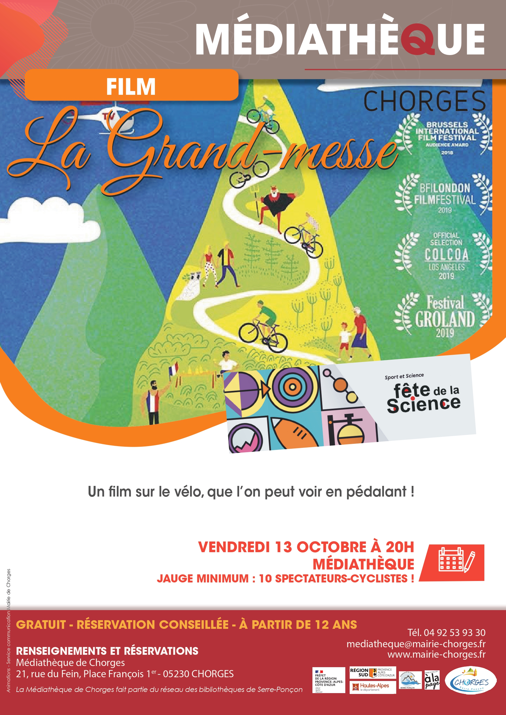 Lire la suite à propos de l’article Projection du film La Grand-messe avec le Vélectrogène